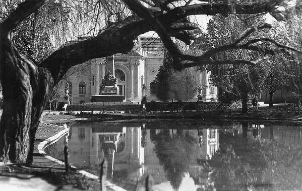 Laguna del Parque Forestal en 1941