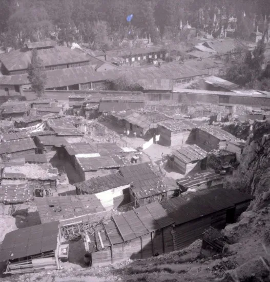 Faldeos del Cerro Blanco en 1953