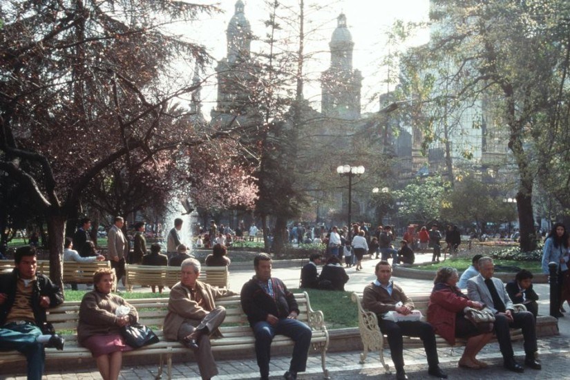 Plaza de Armas en 1995