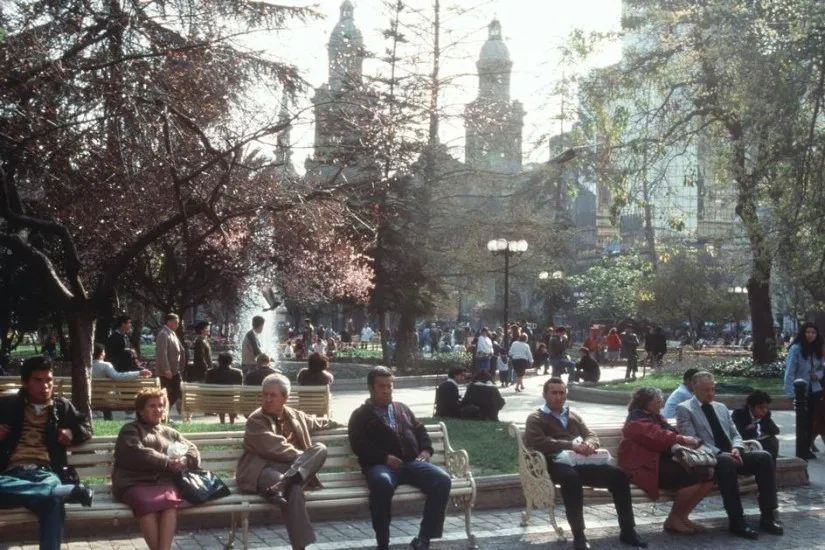 Plaza de Armas en 1995