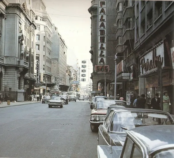 Calle Ahumada en 1970