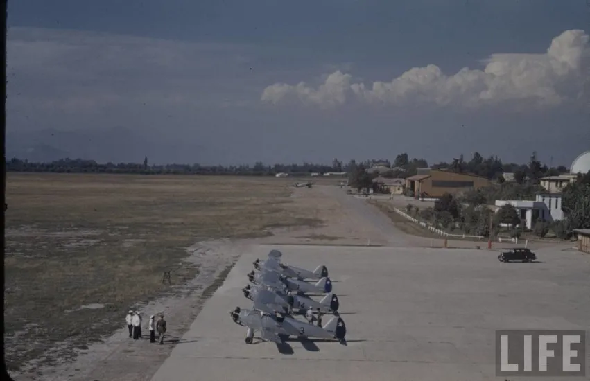 Base Aérea el Bosque en Lo Espejo, 1941