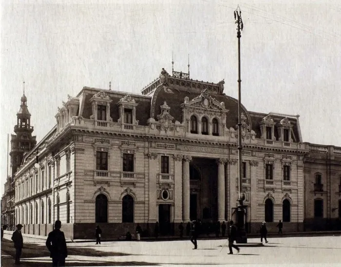 Correos de Chile en 1920