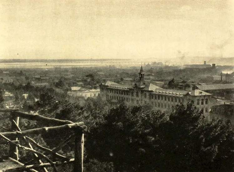 Vista de Concepción circa 1920