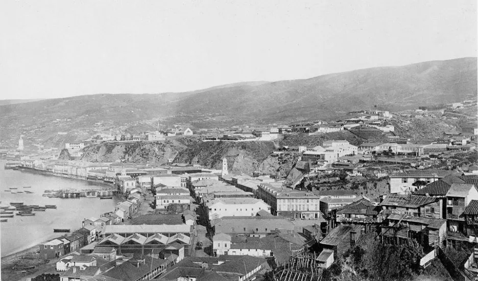 Valparaíso en el año 1864