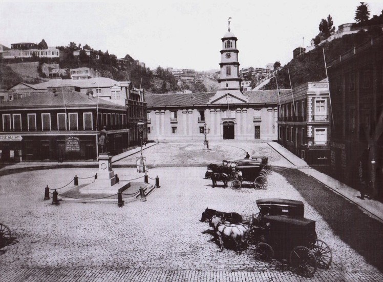 Plaza de la Intendencia de Valparaíso, ca. 1900