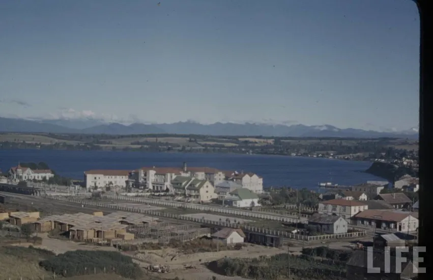 Vista de Puerto Varas en 1941