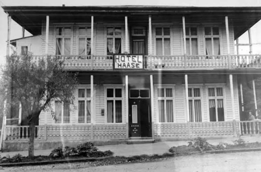 Hotel Haase, Puerto Octay en los 40’s