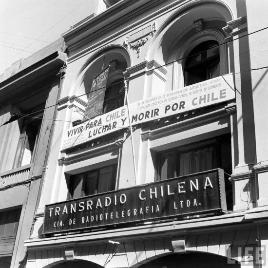 Transradio Chilena en 1941