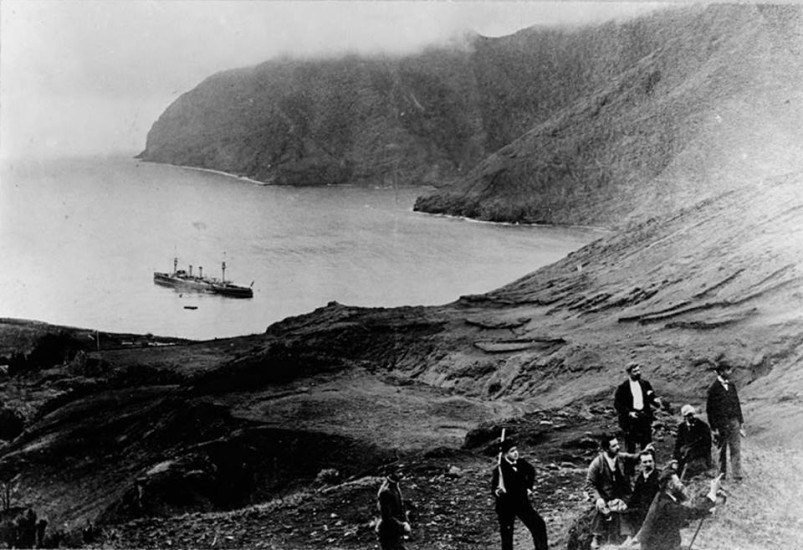 Bahía Cumberland en 1900