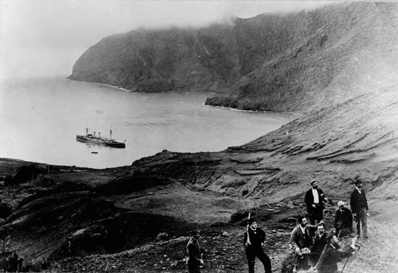 Bahía Cumberland en 1900