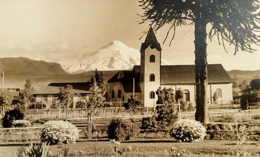 Iglesia de Pucón en los 50’s
