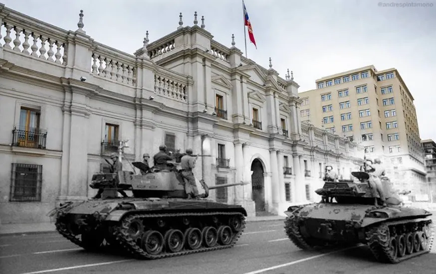 Fotomontaje 11 de Septiembre de 1973