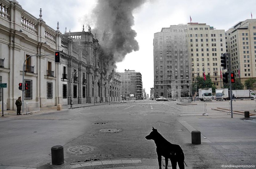 Fotomontaje 11 de Septiembre de 1973