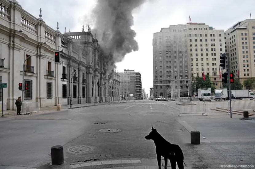 Fotomontaje 11 de Septiembre de 1973