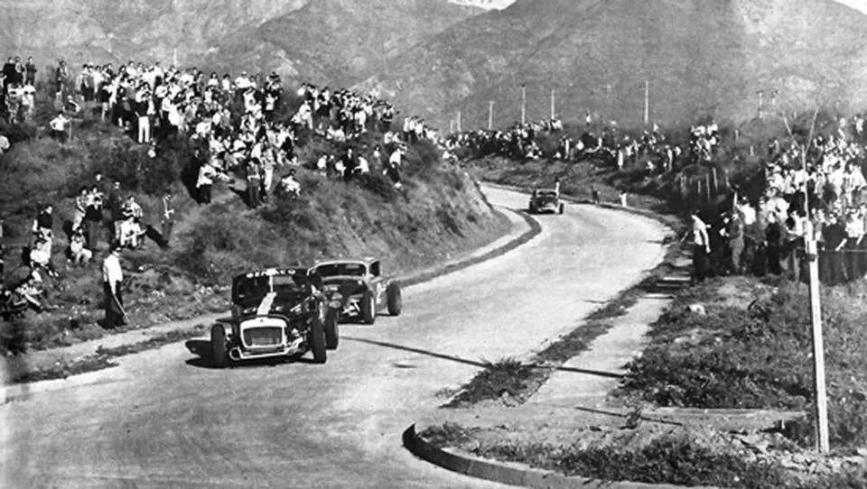 Circuito Los Dominicos de Santiago en el año 1965