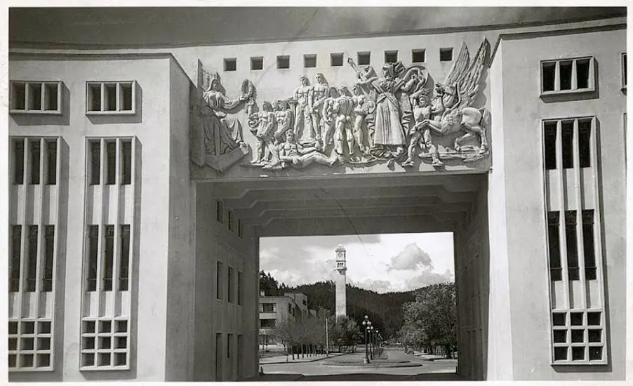 Universidad de Concepción en 1955