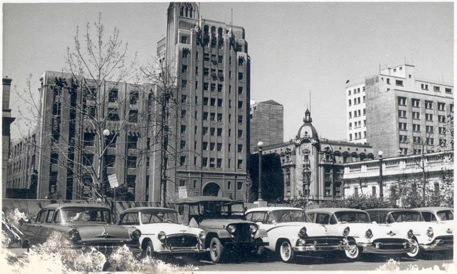 Plaza de la Constitución en 1957