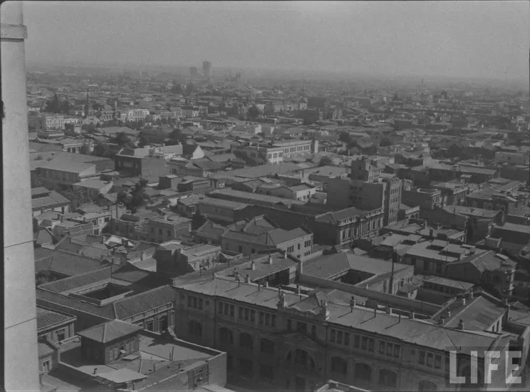 Santiago desde el Barrio Civico 1941