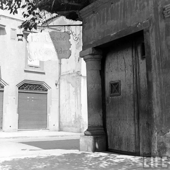 Posada del Corregidor en el año 1941