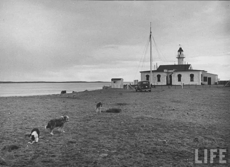 Faro Punta Delgada en 1940