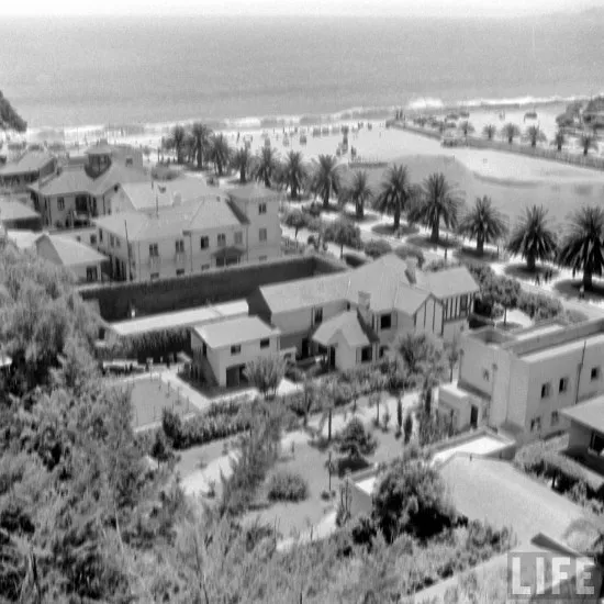 Desembocadura del Estero Marga Marga en el año 1941.