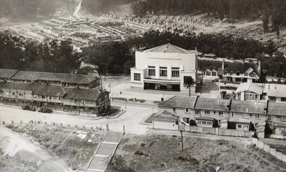 Teatro de Lota en 1950