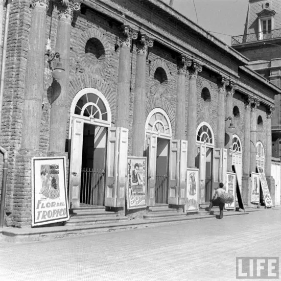 Teatro Nacional de La Serena en el año 1941.