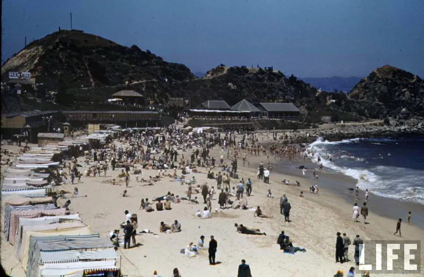 Balneario Las Salinas en el año 1941.