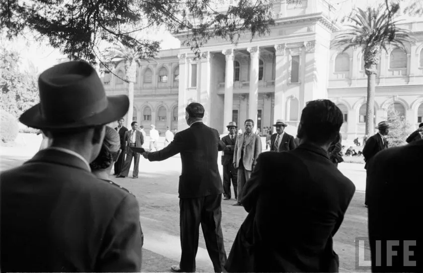 Parque Quinta Normal en el año 1950