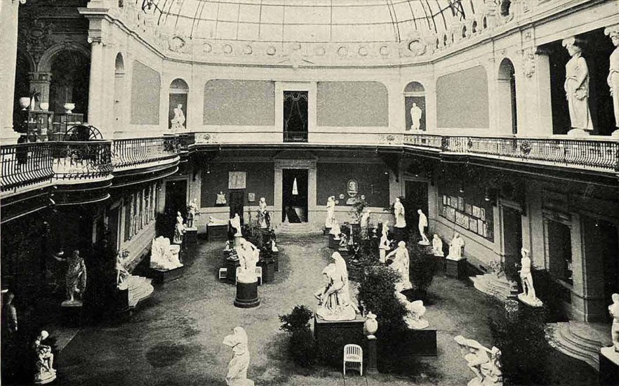Museo Nacional de Bellas Artes en 1914.