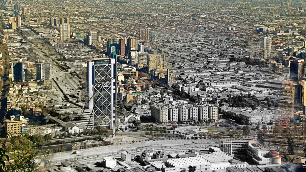 ¿Qué pasa si mezclamos Santiago de 1935 y de 2011?