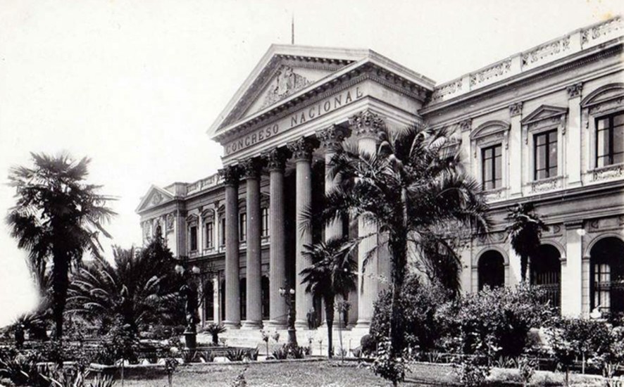 Congreso Nacional de Chile circa 1920.