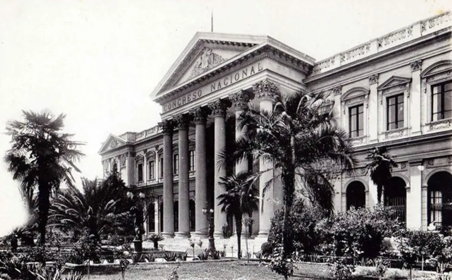 Congreso Nacional de Chile circa 1920.
