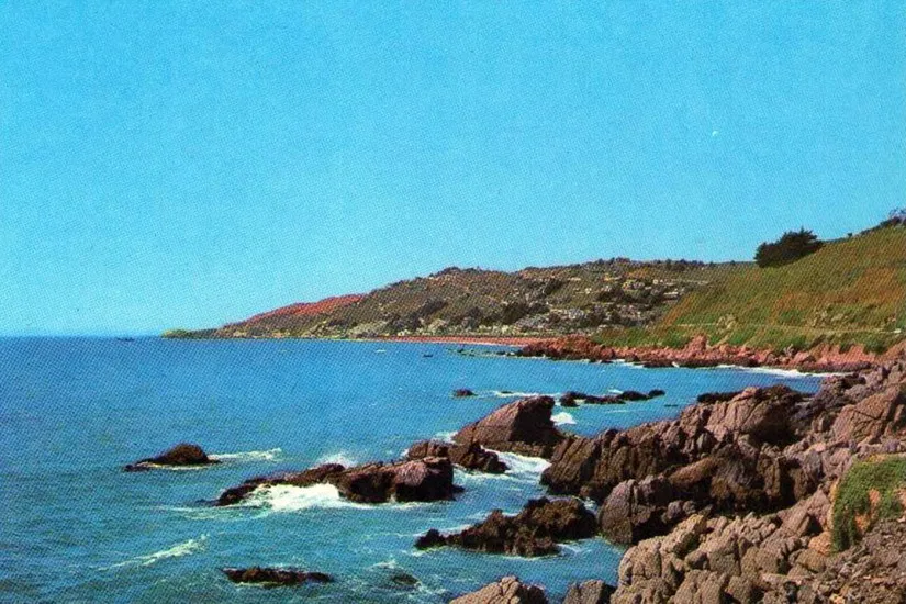Vista de Concón en los años 80´s.
