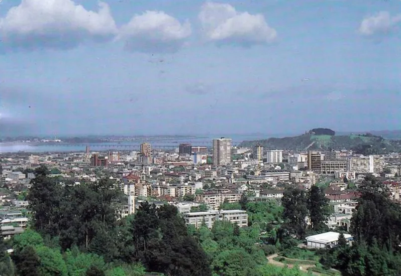 Vista de Concepción en 1999.