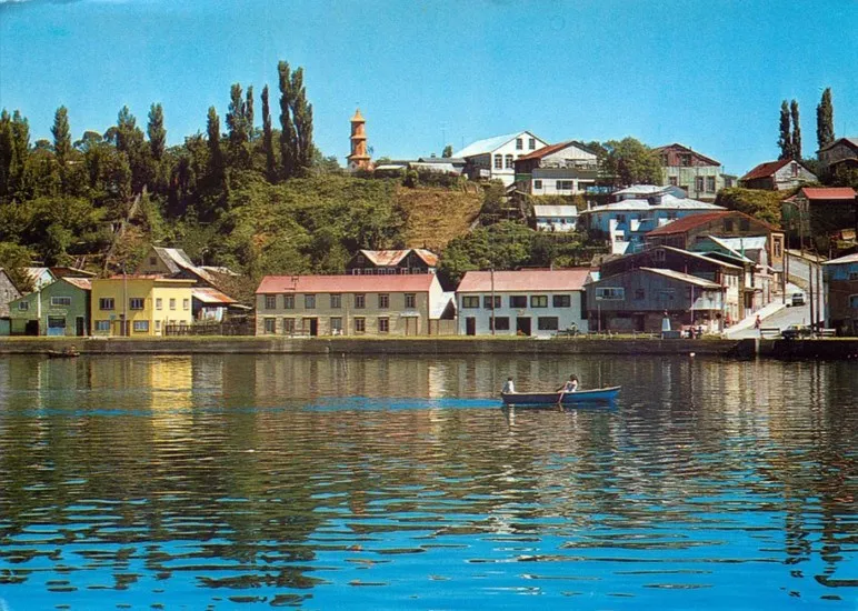 Chonchi, Chiloé, a finales de los ’80s