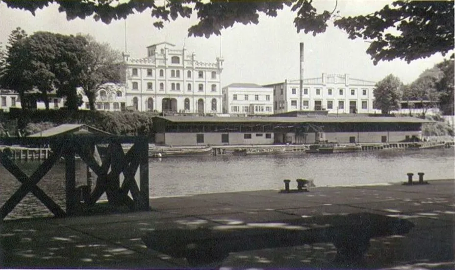 Ex Cervecerías Andwanter, en 1950, CCU en esos momentos.