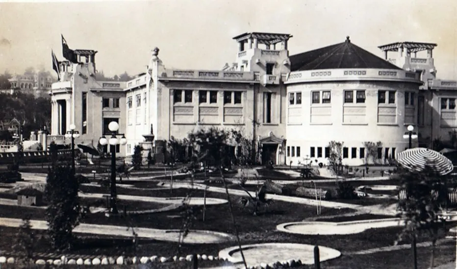 Casino Municipal de Viña del Mar en el año 1930.