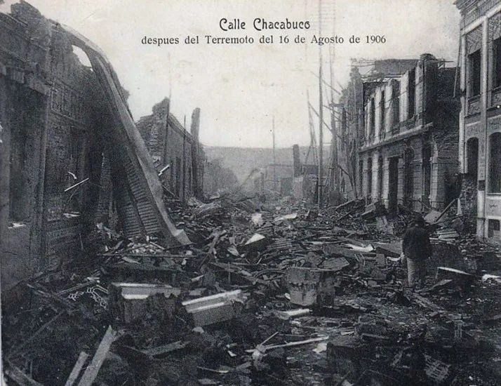 Calle Chacabuco en 1906