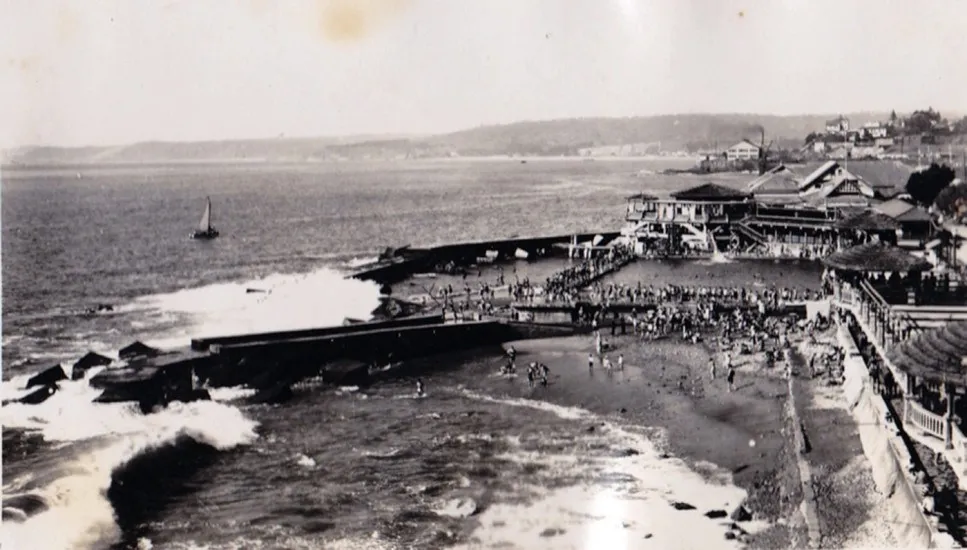 Balneario El Recreo de Viña del Mar en 1920