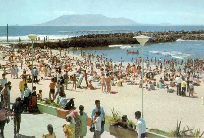 Balneario Municipal de Antofagasta a finales de los ’80s.