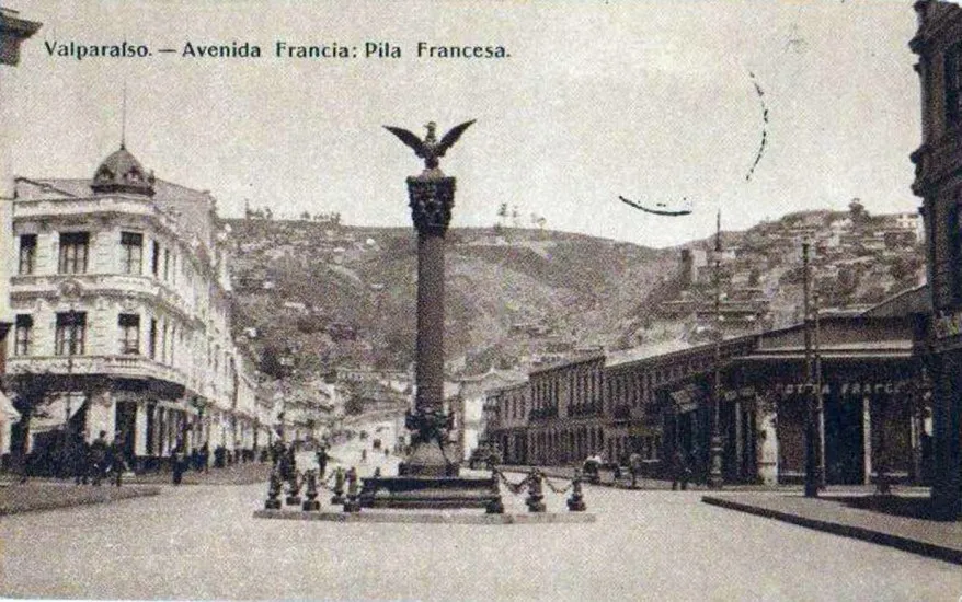 Avda. Francia de Valparaíso, 1910.