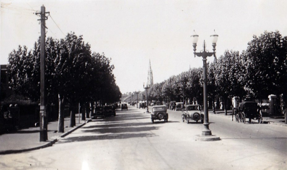 Avenida Libertad de Viña del Mar, 1920.