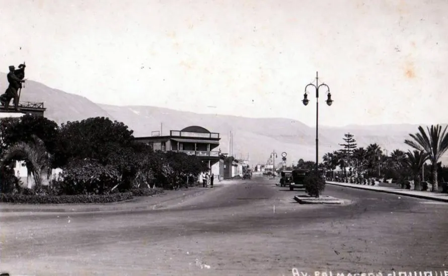 Avenida Balmaceda de Iquique en 1939.