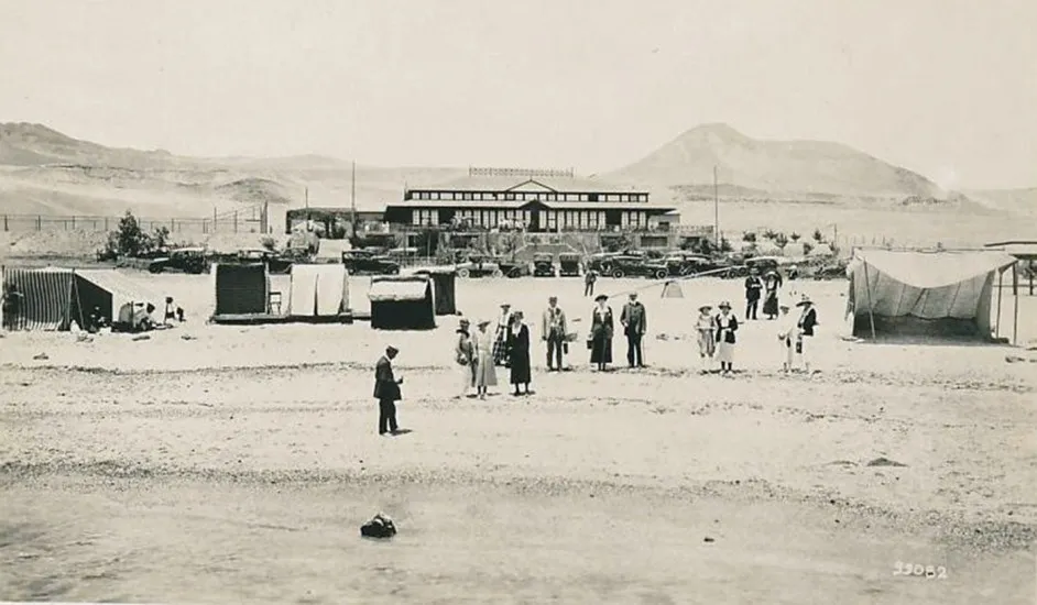 Automóvil Club de Antofagasta a fines de los años ’20s.