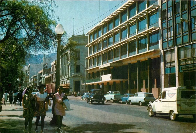 Calle Prat de Antofagasta, año 1970.