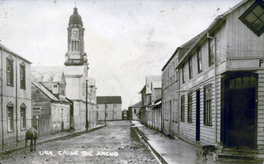 Ancud en 1927.