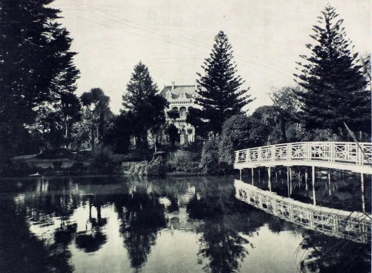Parque de Lota, Concepción, en 1915