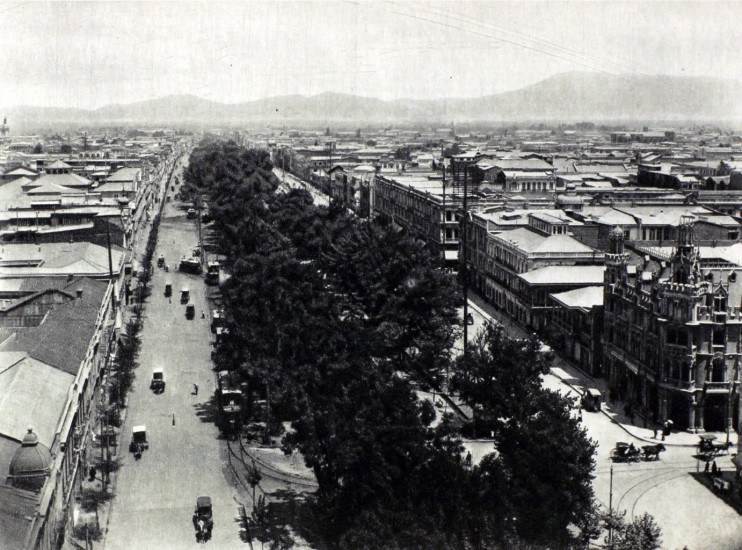 Alameda de las Delicias a principios de Siglo XX.